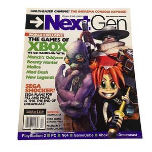 5 for $30 Next Generation NextGen Magazine April 2001 XBOX Munch's Oddysee Sega
